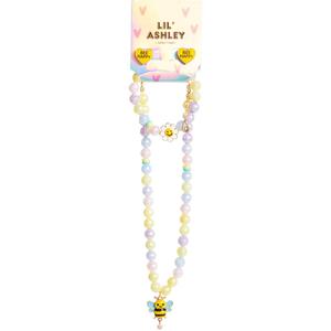 Kids Lil' Ashley Daisy Accent Bee Charm Necklace & Earrings Set