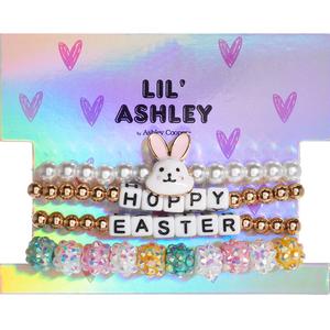 Kids Lil' Ashley 4pc. Gold-Tone Bunny Accent Bracelet Set
