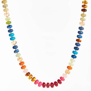 Ashley Cooper(tm) Smooth & Faceted Beaded Necklace