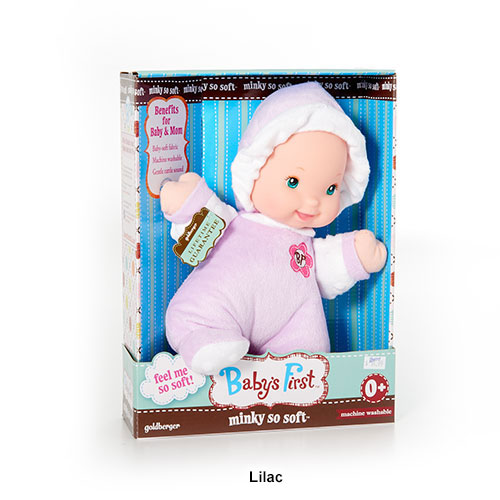 Goldberger Baby's First(tm) - Minky So Soft Doll