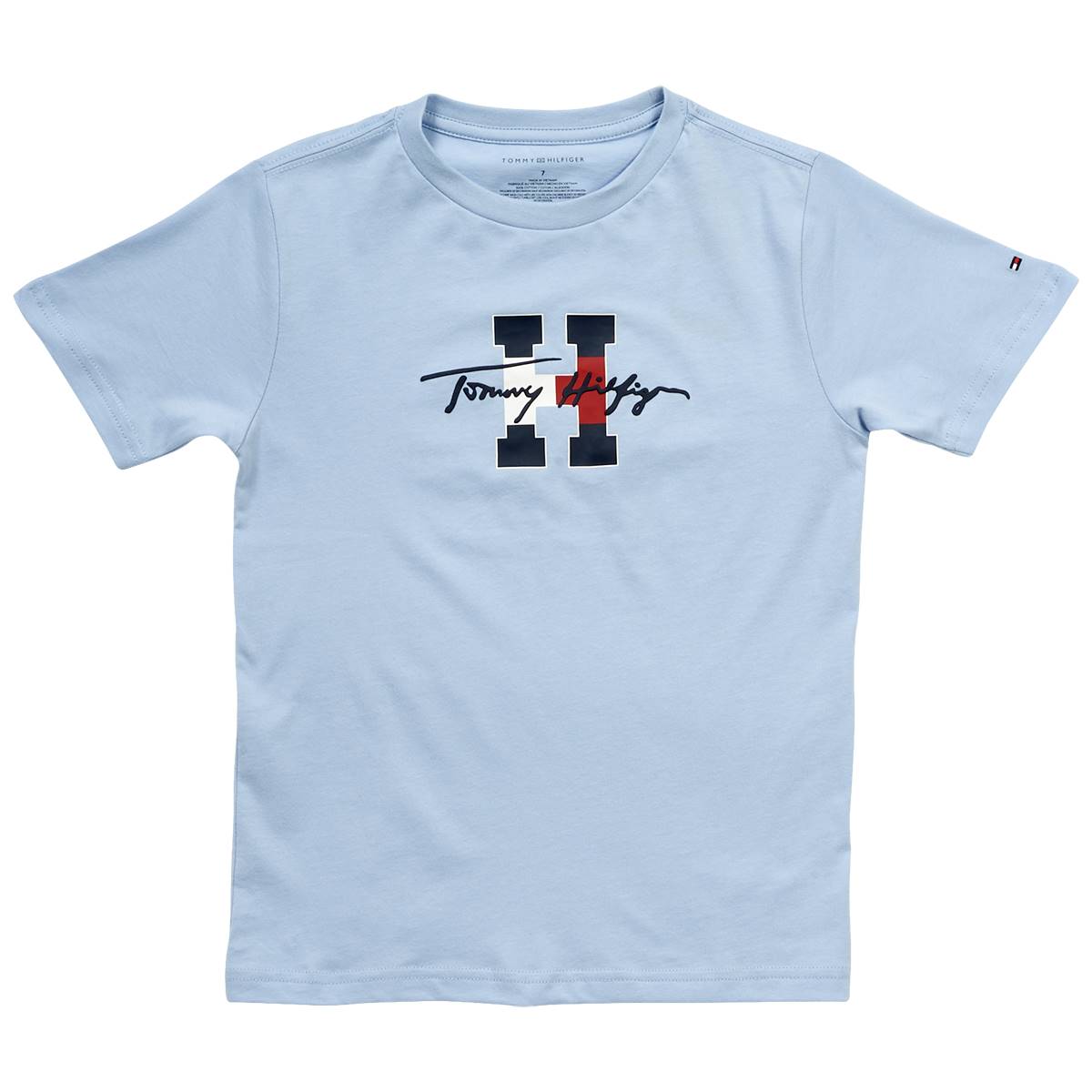 Boys (4-7) Tommy Hilfiger Script Short Sleeve Tee