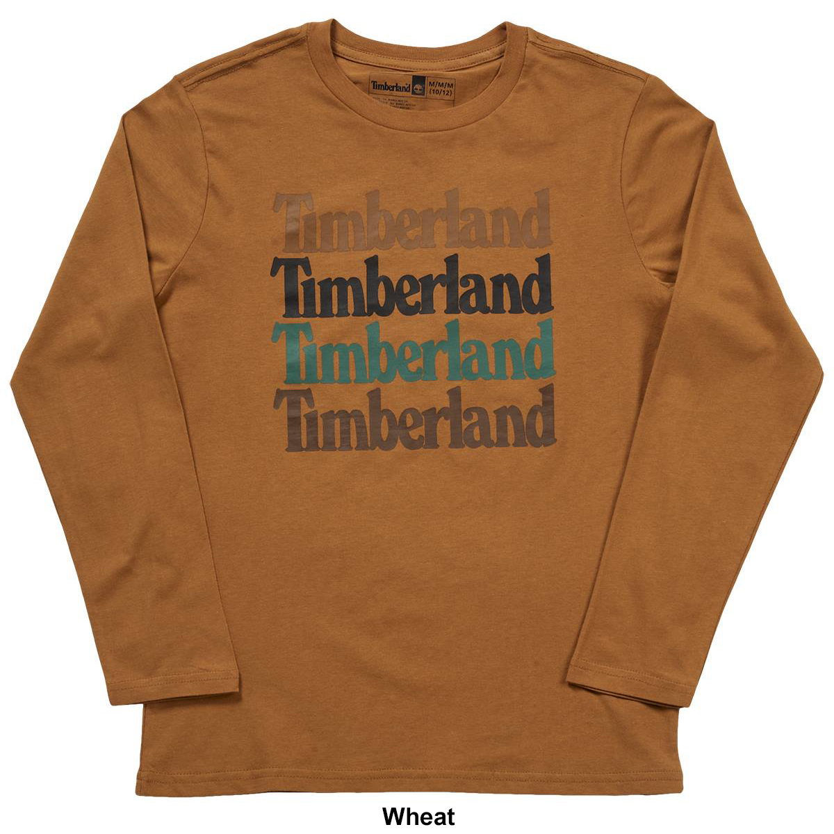 Boys (8-20) Timberland Long Sleeve Stacked Tee