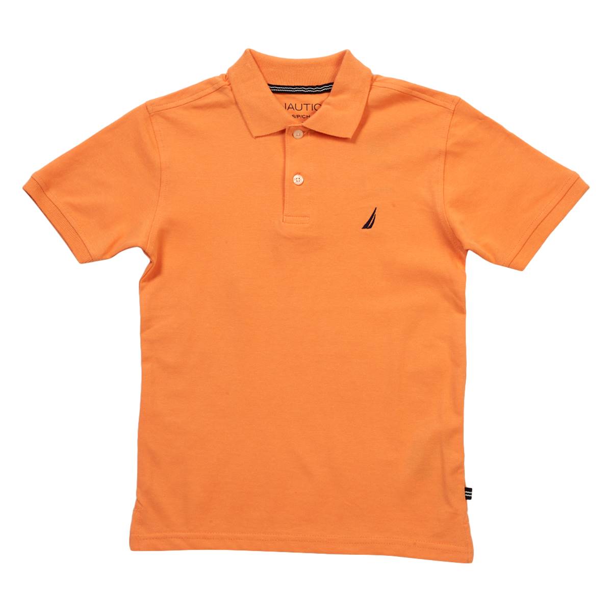 Boys (8-20) Nautica Anchor Solid Polo - Muskmelon