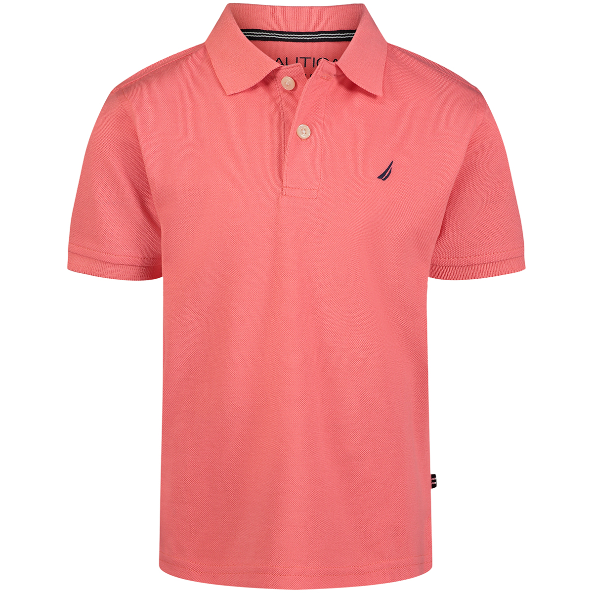 Boys (8-20) Nautica Anchor Solid Polo - Teaberry