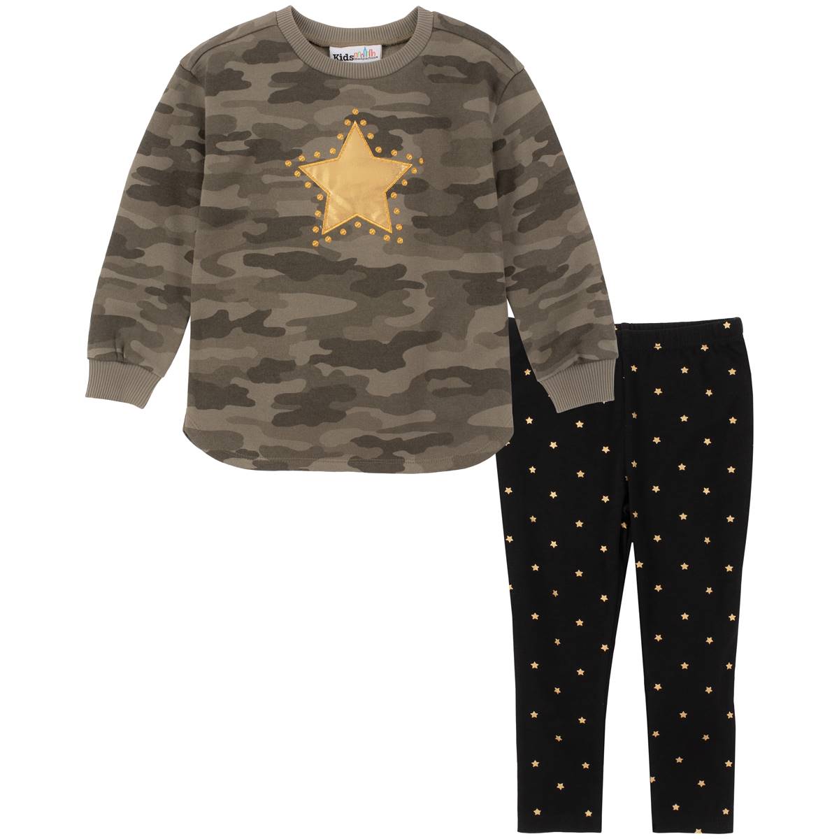 Toddler Girl Kids Headquarters(R) 2pc. Camo Star Leggings Set