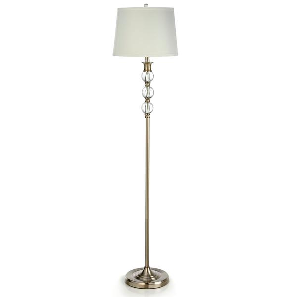 3 Crystal Ball Floor Lamp