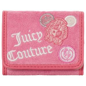 Womens Juicy Couture Girls Rule Trifold Wallet