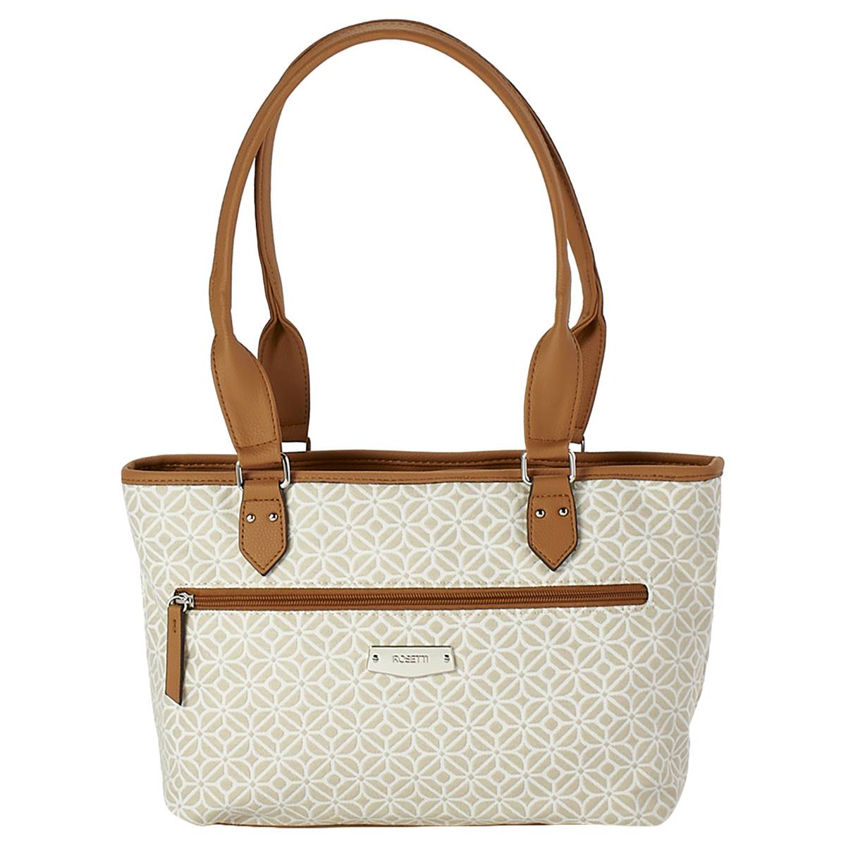 Rosetti(R) Janet Double Handle Tote - Logo Jacquard