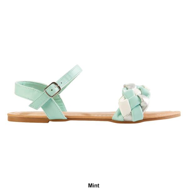 Womens Chatties Braided Strap Slingback Sandals alternate view