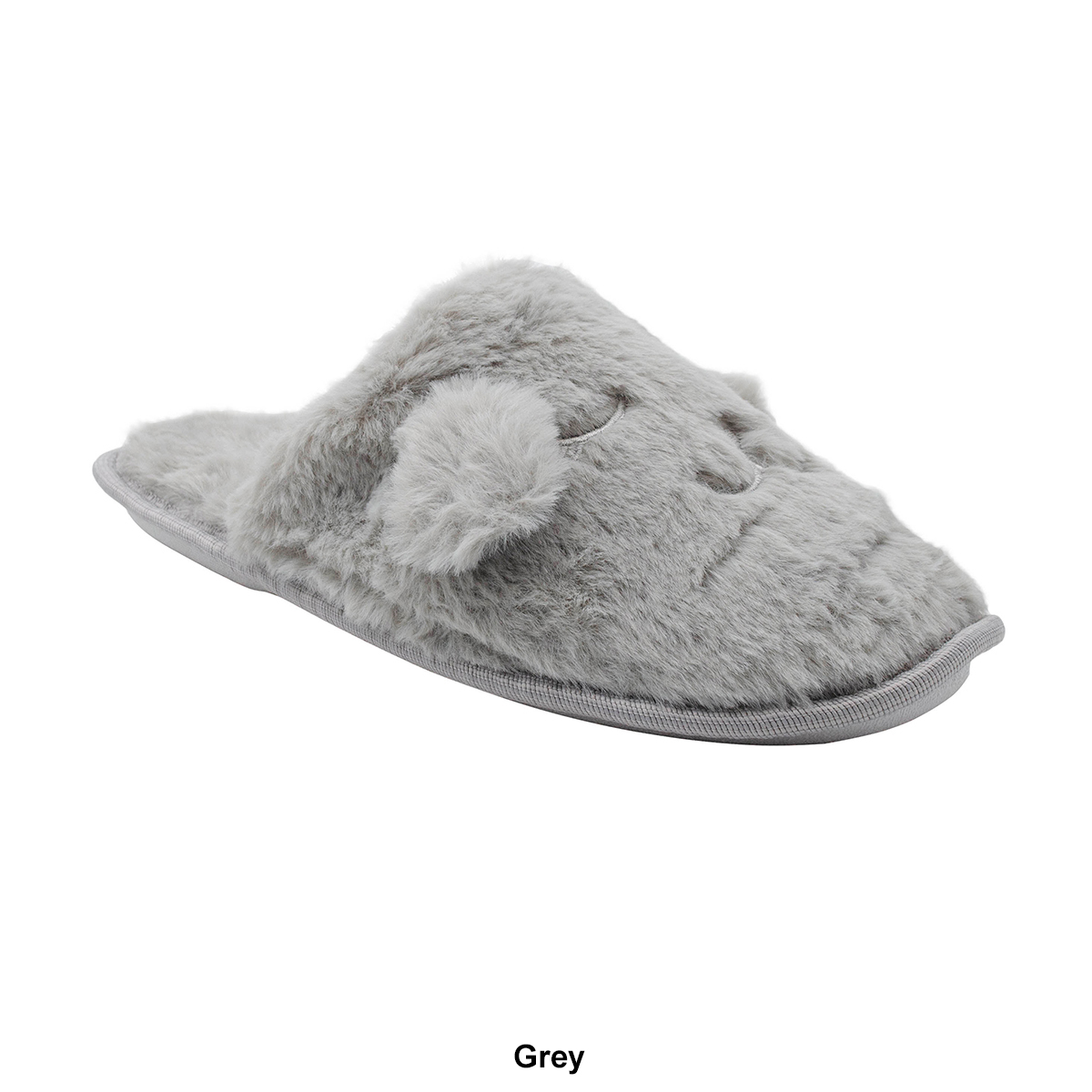 Womens Chatties Faux Fur Critter Slippers