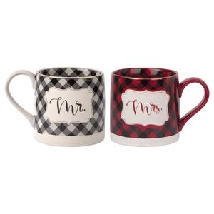 Home Essentials 2pc. Mr. & Mrs. Mugs