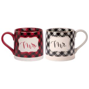 Home Essentials 2pc. Mr. & Mrs. Mugs alternate view
