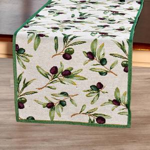 Basil & Bloom Olives Runner - 16x90