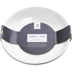 Home Essentials Round Serving Bowls  - Set of 2