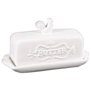 Home Essentials Butter Dish with Finial