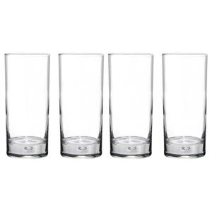 Home Essentials Red Series 17oz. Hiball Glasses - Set of 4 alternate view