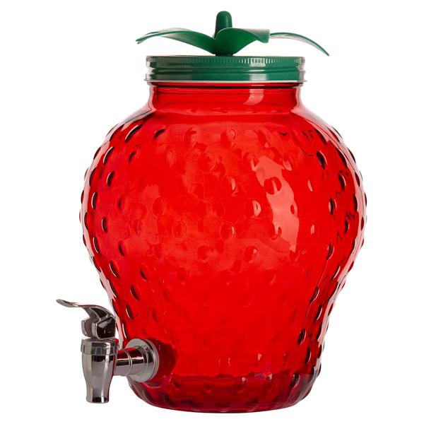 Home Essentials Fresh Picks 1 Gallon Strawberry Dispenser