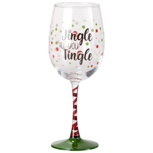 Home Essentials 15oz. Jingle till You Tingle Goblet