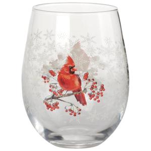Home Essentials Cardinal Stemless Wine Glass