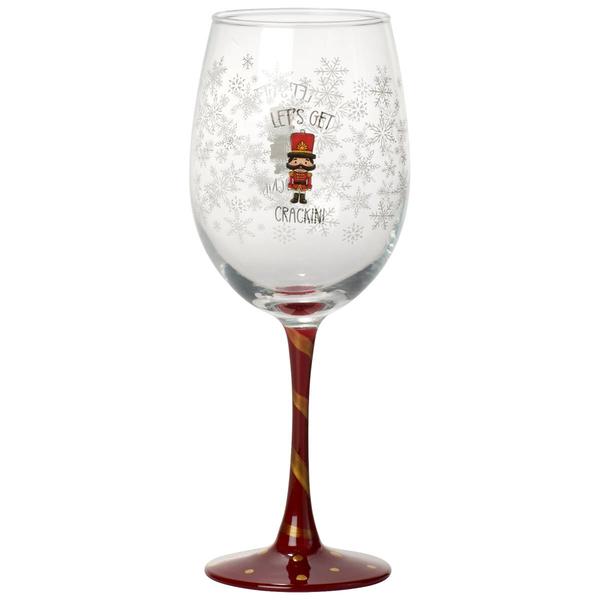 Home Essentials Winterberry Lane Let's Get Crackin Goblet