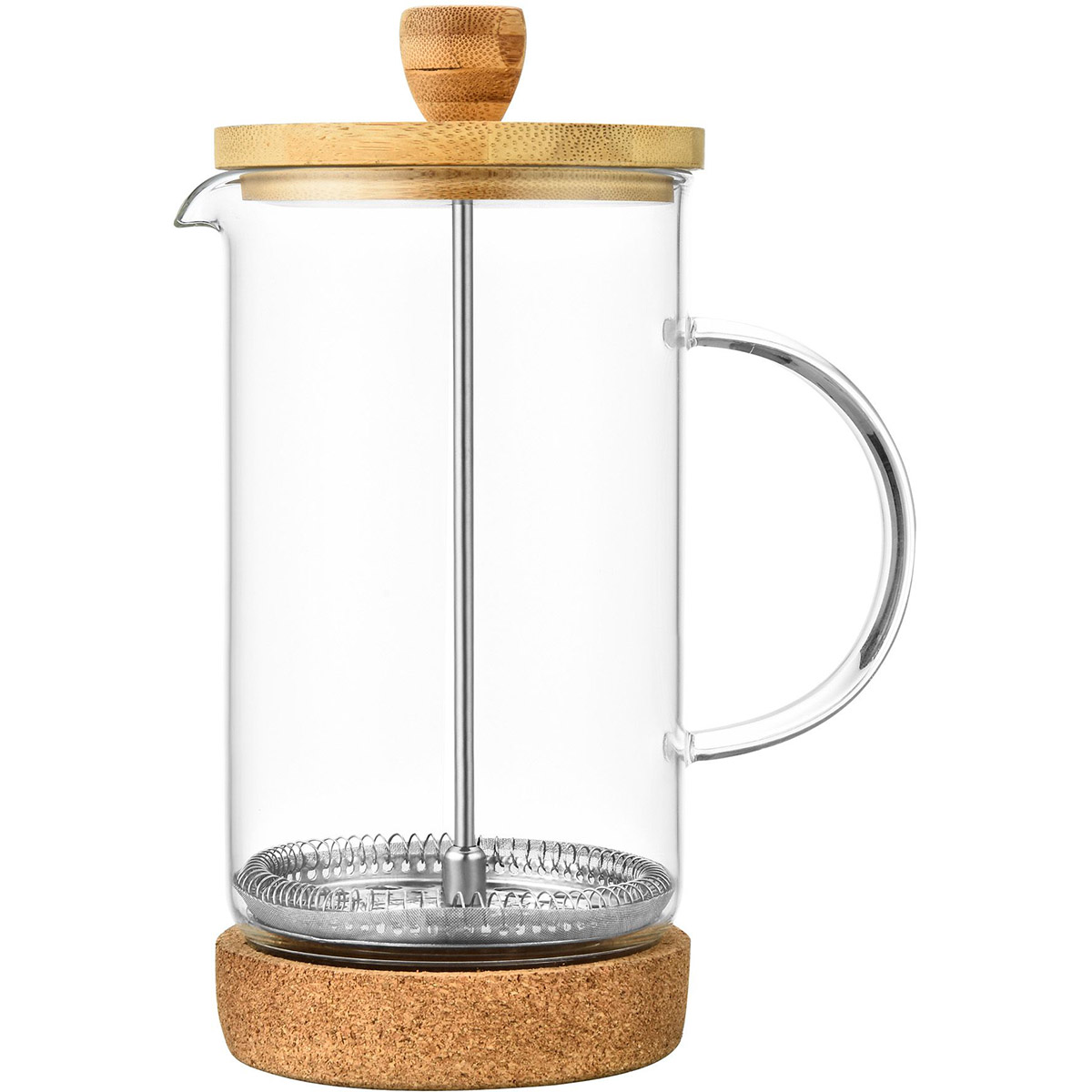 Home Essentials Maison Coffee Press With Bamboo Lid & Base