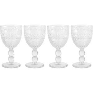 Halo 10.15oz. Clear Goblets - Set of 4