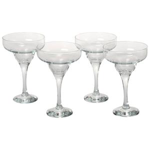 Home Essentials Set of 4 10oz. Margarita Glasses