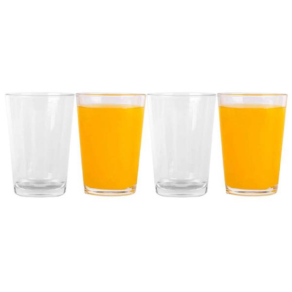 Home Essentials Set of 4 Alanya 7oz. Juice Glasses