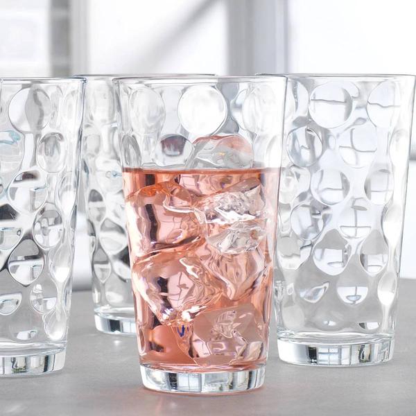 Home Trend Eclipse Highball Glasses - Set of 10