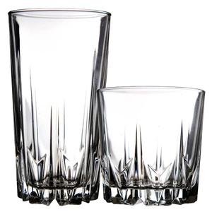 Home Trend Set of 16 Diamante Beverage Set