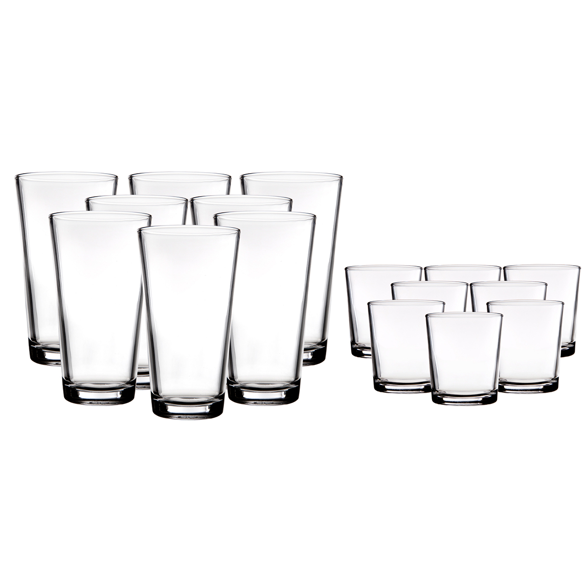 Home Essentials Alanya Glasses - Set Of 16
