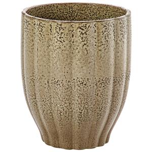 Home Essentials Round Embossed Utensil Crock - Green
