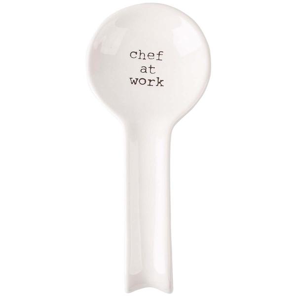 Home Essentials 11.5in. Rd Head Spoon Rest Chef