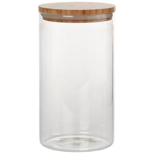 Global Market Glass Canister With Bamboo Wood Lid alternate view