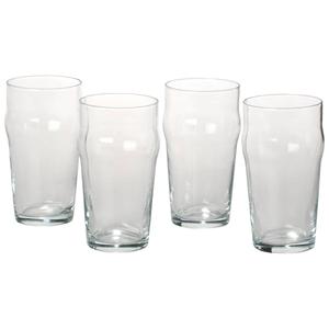 Home Essentials Basic 19.25oz.Pilsner Glasses - Set of 4