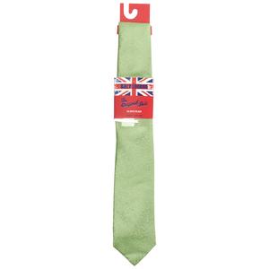 Mens Billy London Tonal Floral Tie with Tie Bar