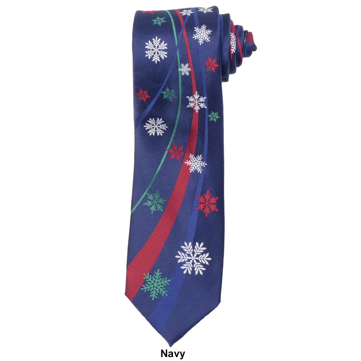 Mens Hallmark Snowflake Fantasy Tie