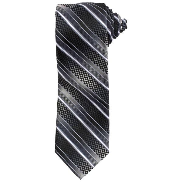 Mens Van Heusen(R) Shaded Textured Bar Stripe Tie alternate view