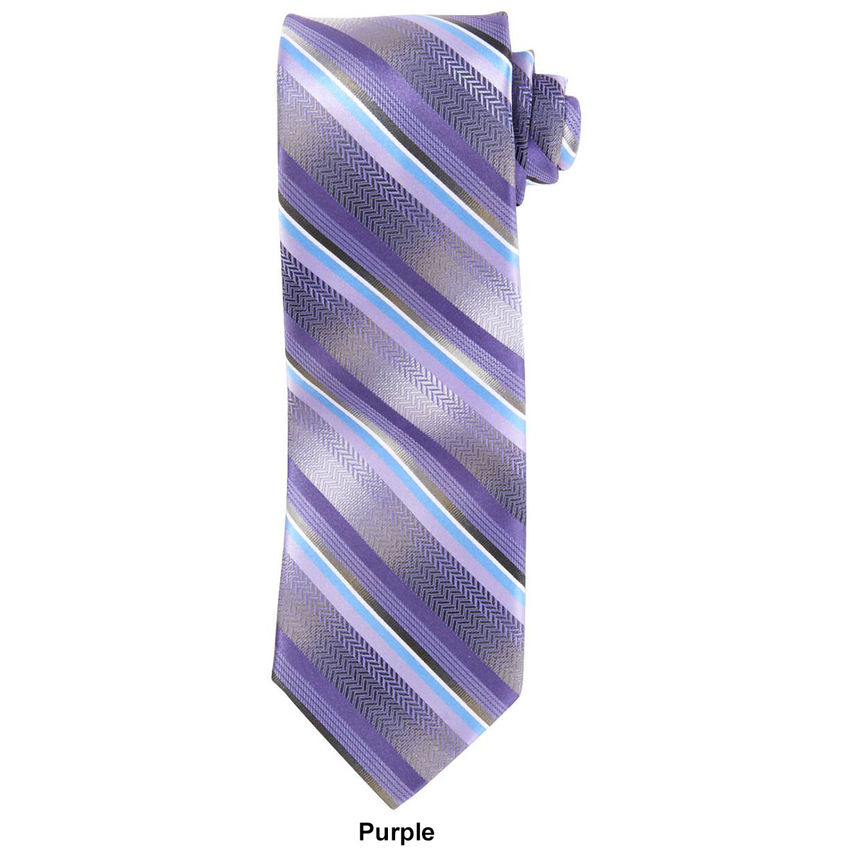 Mens Van Heusen(R) Shaded Track Stripe Tie