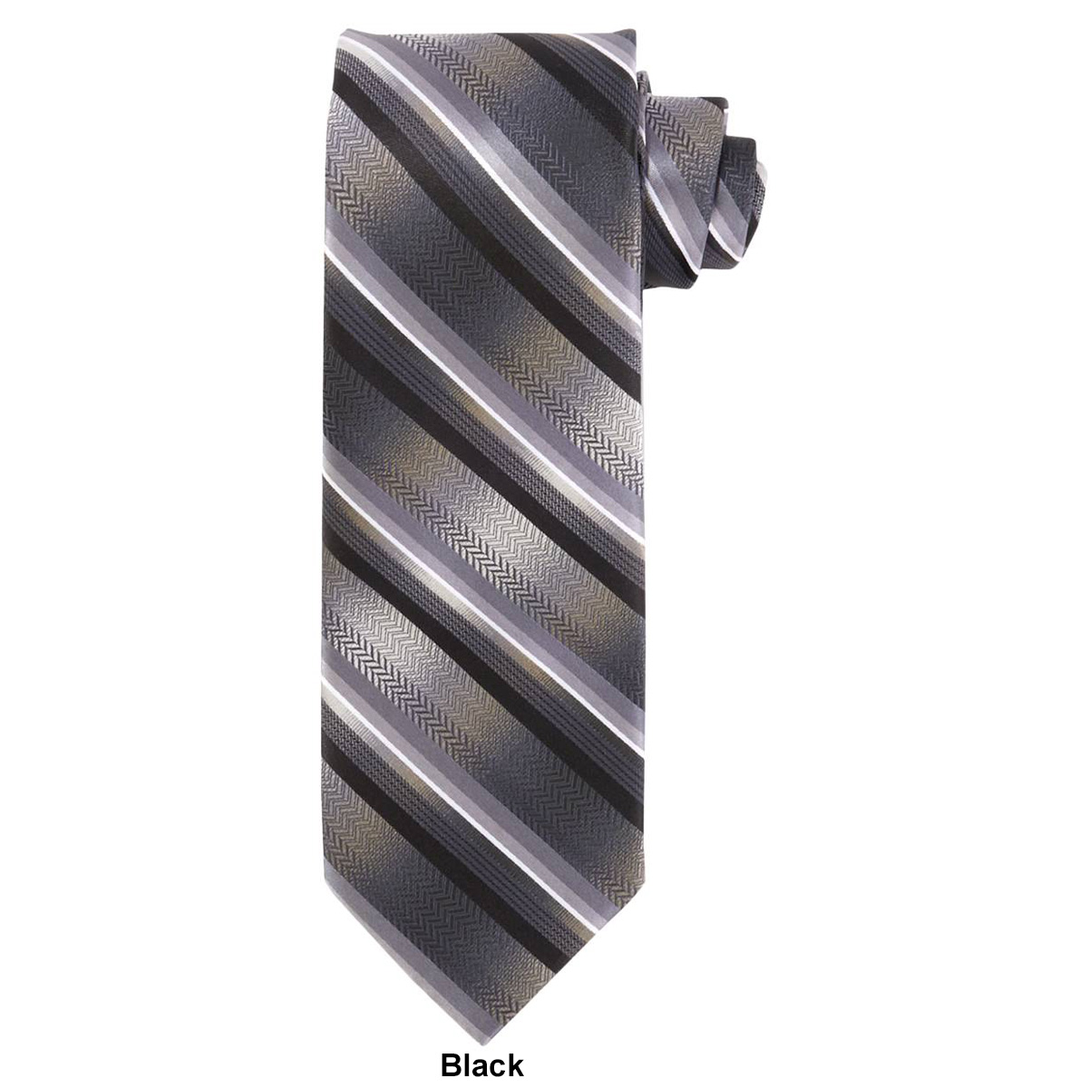 Mens Van Heusen(R) Shaded Track Stripe Tie