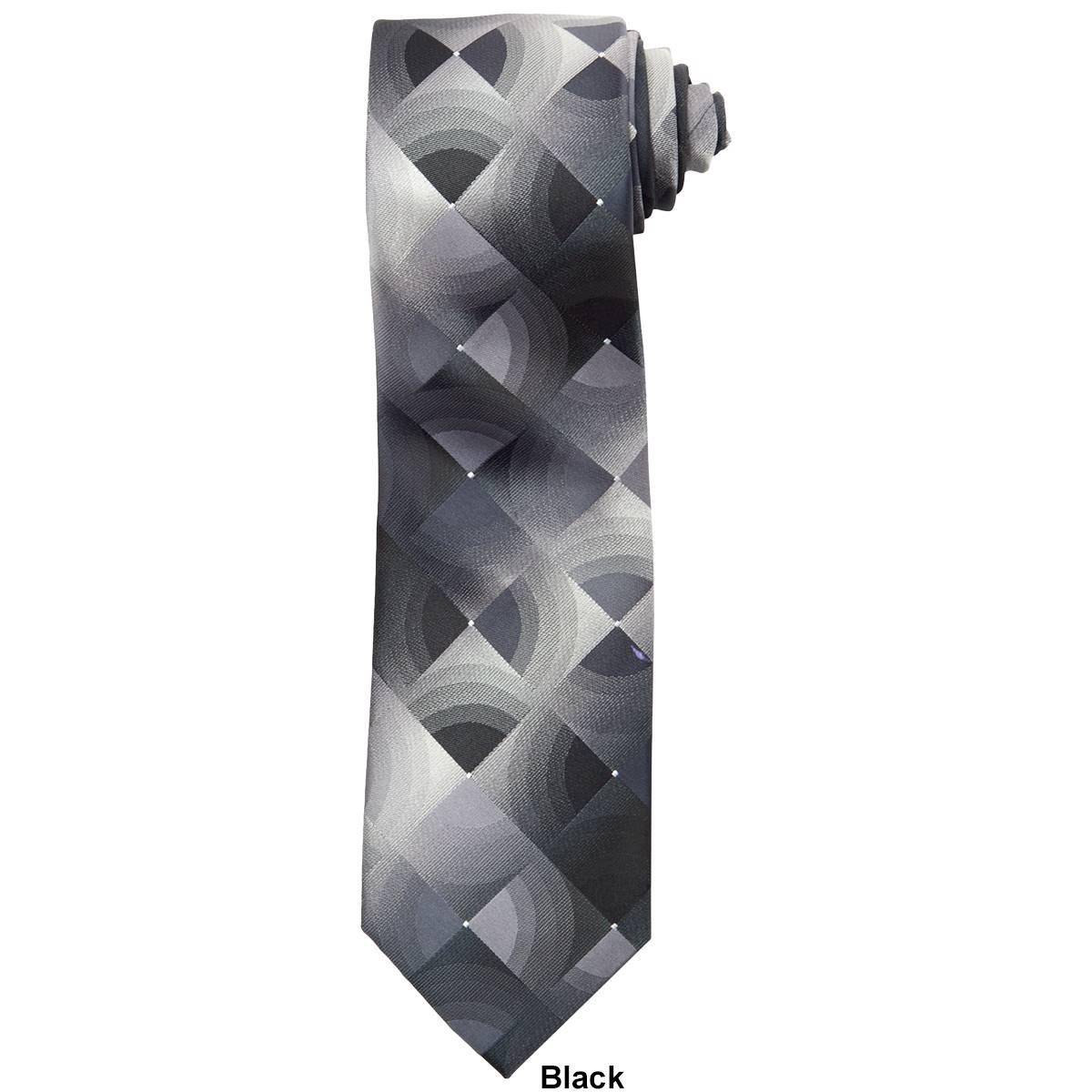 Mens Van Heusen(R) Half Circle Geometric Tie