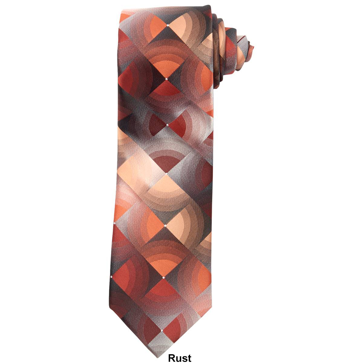 Mens Van Heusen(R) Half Circle Geometric Tie