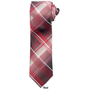 Mens Van Heusen(R) Plaid with White Stripe Tie alternate view