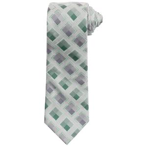 Mens Arrow Textured Spaced Geometric Tie alternate view