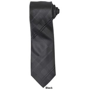 Mens Van Heusen(R) Grid Solid Tie alternate view