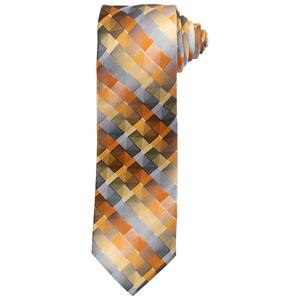 Mens Van Heusen(R) Extra Long Geometric Plaid Tie