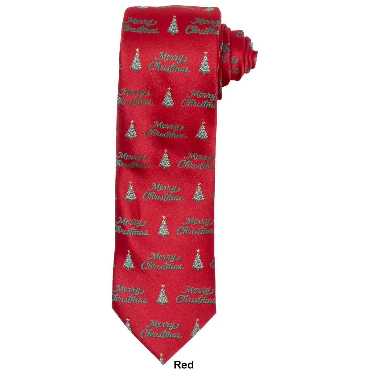 Mens Hallmark Merry Christmas Tie