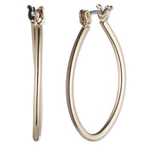 Nine West Gold-Tone Hoop Earrings