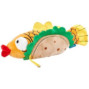 bark box fish taco Ernesto the Dog Toy  Pongo Pet some combination of fun and nutrition BARK Fish Taco Squeaky Plush