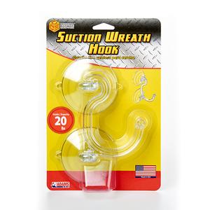 Double Suction Wreath Hook